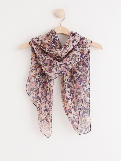 Mönstrad scarf