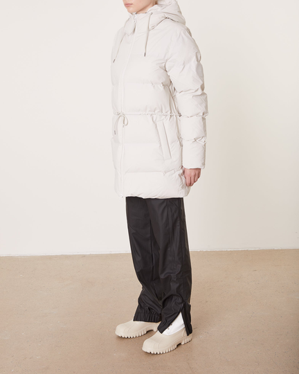 Rains Jacka Puffer W M-L Offwhite 008