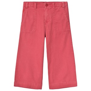 Ralph Lauren Wide Leg Cropped Byxa Röd 14 years