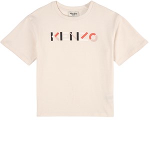 Kenzo Logo T-shirt Off white 3 år