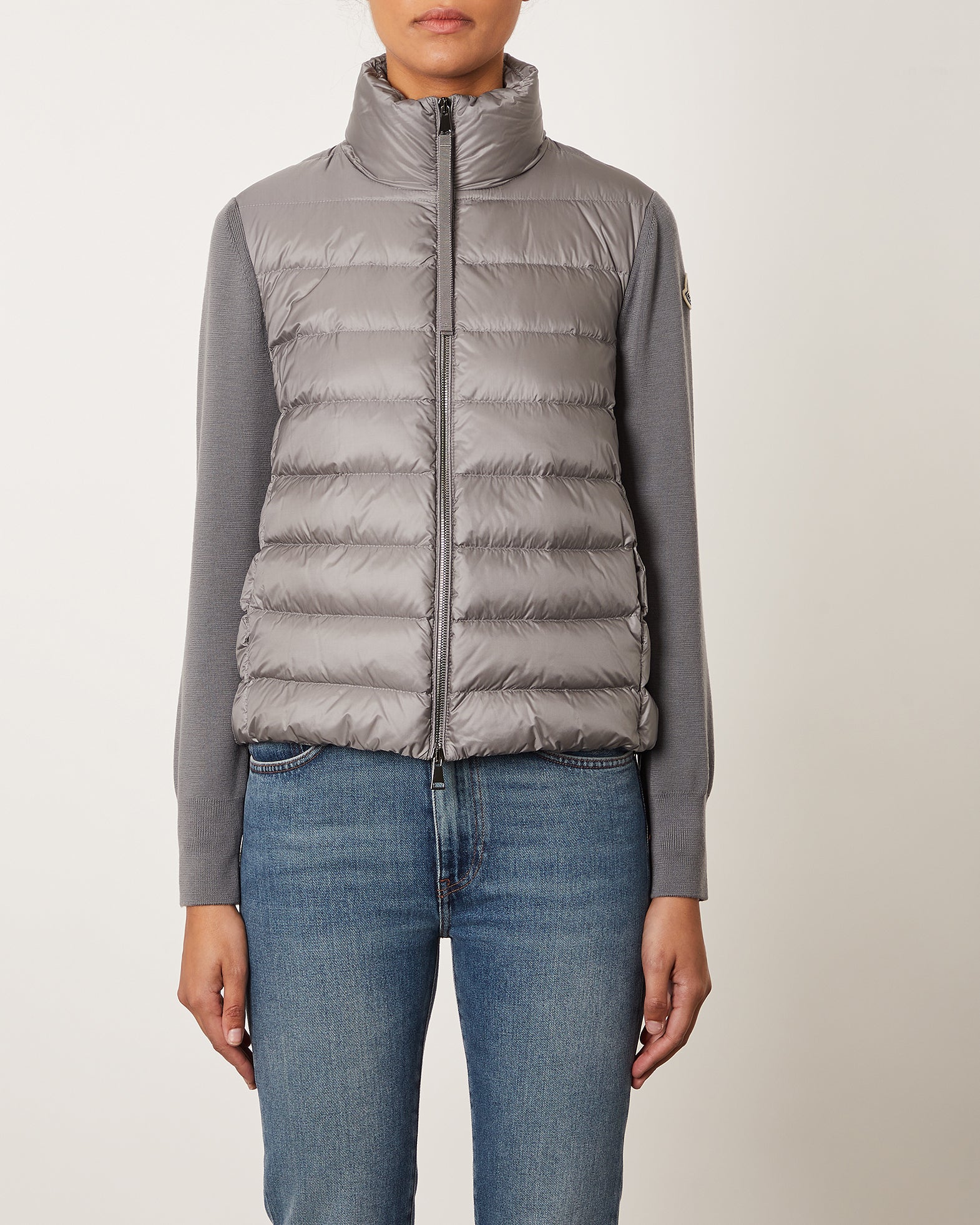 Moncler Jacka Cardigan XS Brun 001