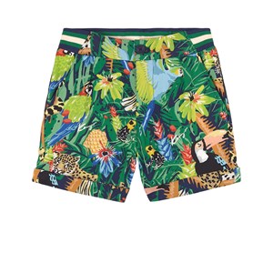 Kenzo Jungle Print Shorts Gröna 3 år
