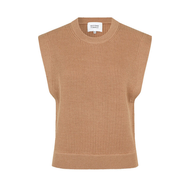 Audre Knit Short Vest