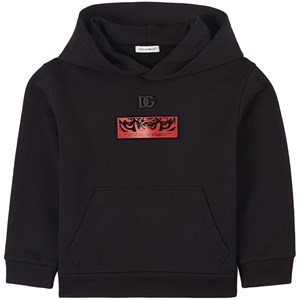 Dolce & Gabbana Logo Huvtröja Svart 4 år