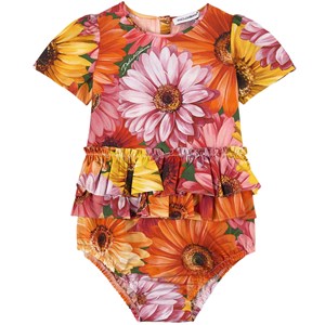 Dolce & Gabbana Gerbera Bodyklänning Orange 6-9 mån