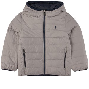 Ralph Lauren Grey Reversible Padded Jacket 3 år