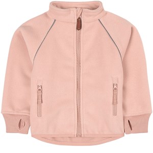 Kuling Livigno Wind Fleece Jacka Pale Woody Rose 92 cm