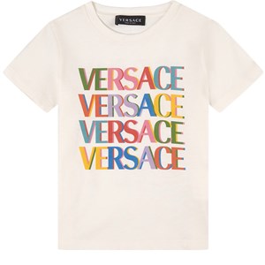 Versace Jardin T-shirt Vit 6 år