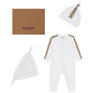 Burberry 3-delat Claude Baby Set Vitt 3 mån