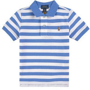 Ralph Lauren Randig Pikétröja Blå 3 år