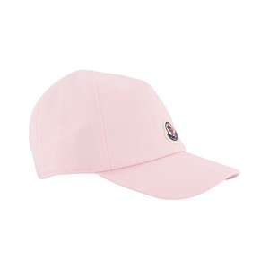 Moncler Logo Keps Ljusrosa 48 cm