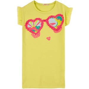 Billieblush Heart Detail Klänning Gul 2 år