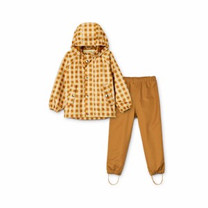 Liewood Parker Softshell Jacka Och Byxor-set Golden Caramel 4 år