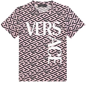 Versace La Greca T-shirt Svart 6 år