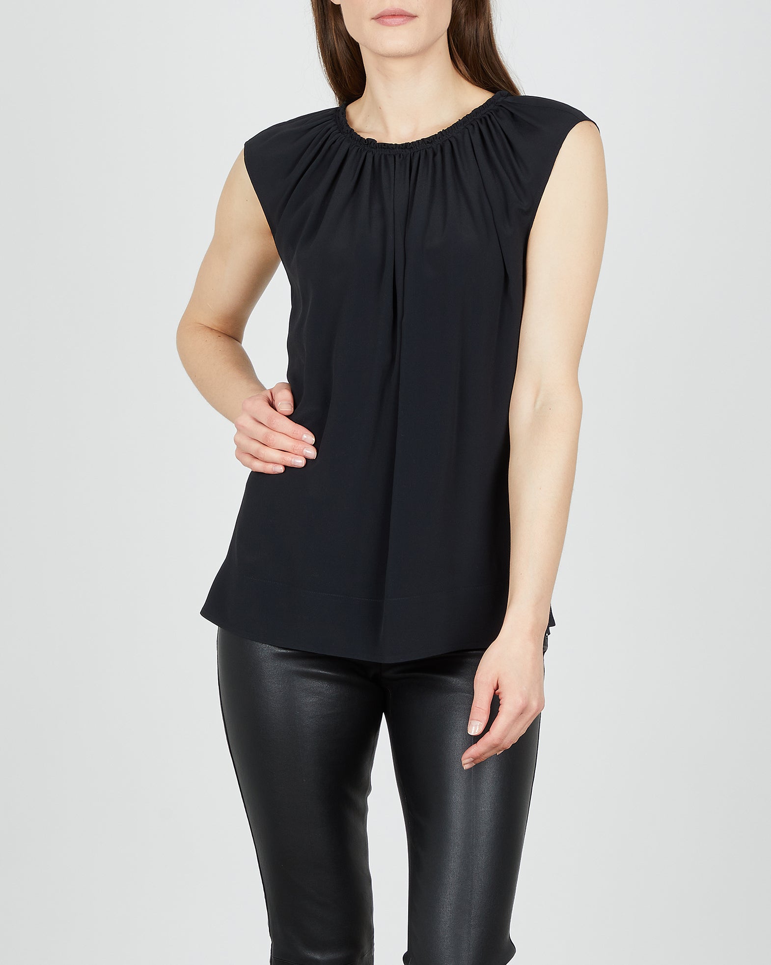 Marni Topp Tank IT 38 (EUR 34) Svart 020