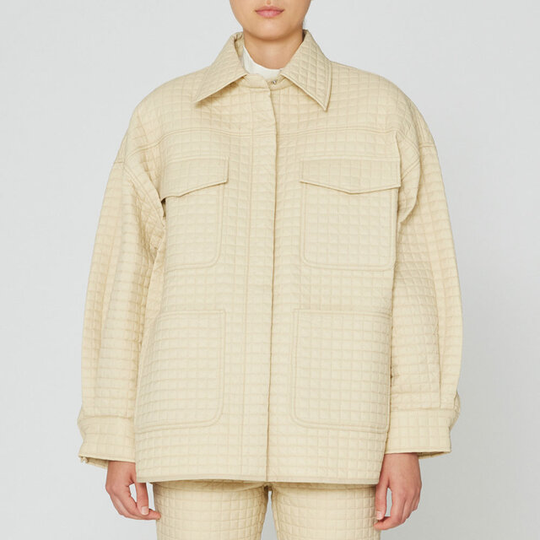 Atina Quilt Jacket Gravel