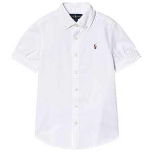 Ralph Lauren Logo Oxford Skjorta Vit 7 years