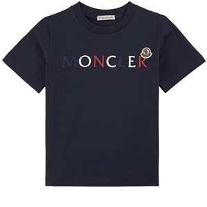 Moncler Logo T-shirt Marinblå 10 år