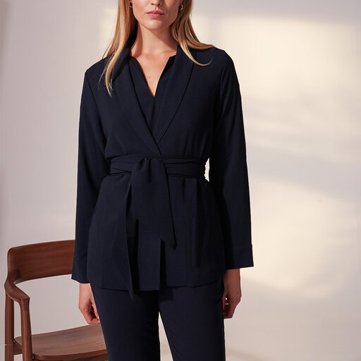 Elena Wrap Blazer