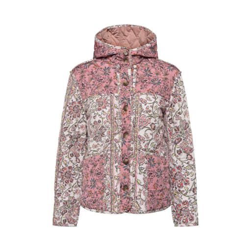 Aya Pink Nylon Jacket Jacket