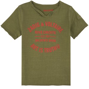 Zadig & Voltaire Logo T-shirt Grön 5 år