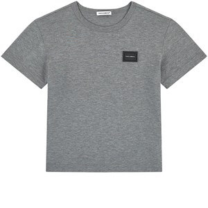 Dolce & Gabbana Plaque Logo T-shirt Grå 24-30 months