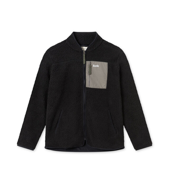 Roam Sherpa Jacket - Black/Army
