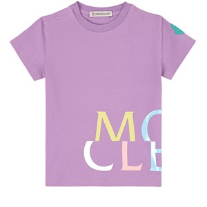 Moncler Logo T-shirt Lila 6-9 mån