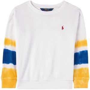 Ralph Lauren Yellow Multi Polo Print Sweatshirt 10-12 år