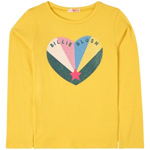 Billieblush Heart Tröja Gul 2 år