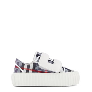Burberry Rutig Sneaker Ljusblå 23 EU