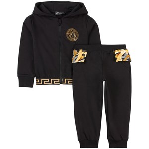 Versace Medusa Print Mjukisset Svart 24 mån
