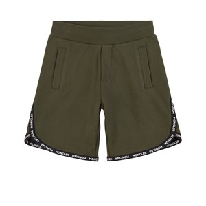 Moncler Logo Tape Mjukisshorts Grön 4 år