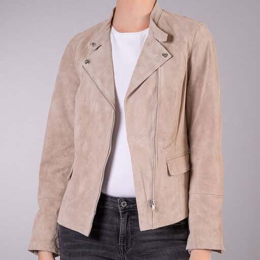 Jacka Laura Suede Classic Biker