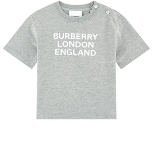 Burberry Logo T-shirt Grå melange 18 mån