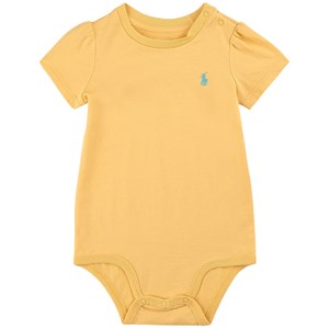 Ralph Lauren PP Logo Baby Body Gul 12 mån