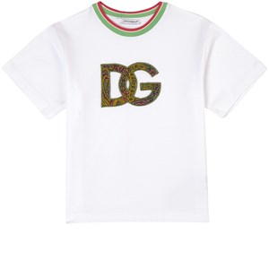 Dolce & Gabbana Logo T-shirt Vit 5 år