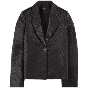 Versace La Greca Monogram Kavaj Mörkgrå 12 år