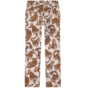 Kenzo Cream and Orange Pattern Jegging 8 år