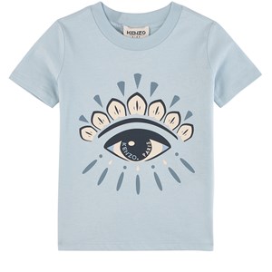 Kenzo Eye Print T-shirt Blå 2 år