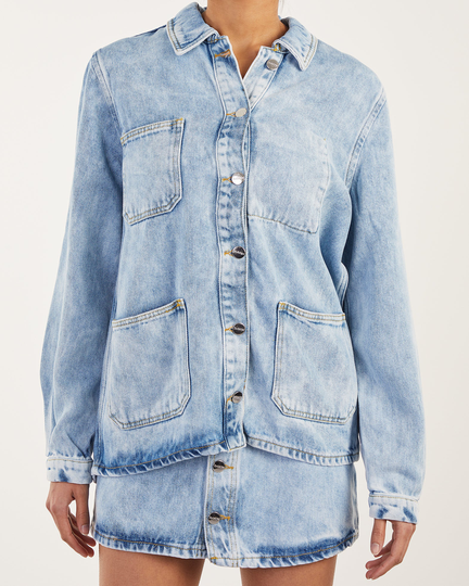 Rodebjer Jeansjacka Celeste Indigo XS