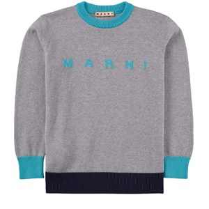 Marni Grey Branded Jumper 6 år