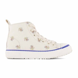Bonpoint Angelica Hi Top Sneakers Gräddvita 28 EU