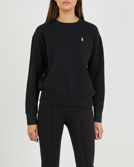 POLO Ralph Lauren Tröja Ls Po Long Sleeve Knit Svart S