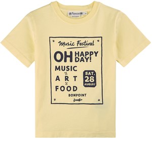 Bonpoint Albini T-shirt Acid Yellow 4 år