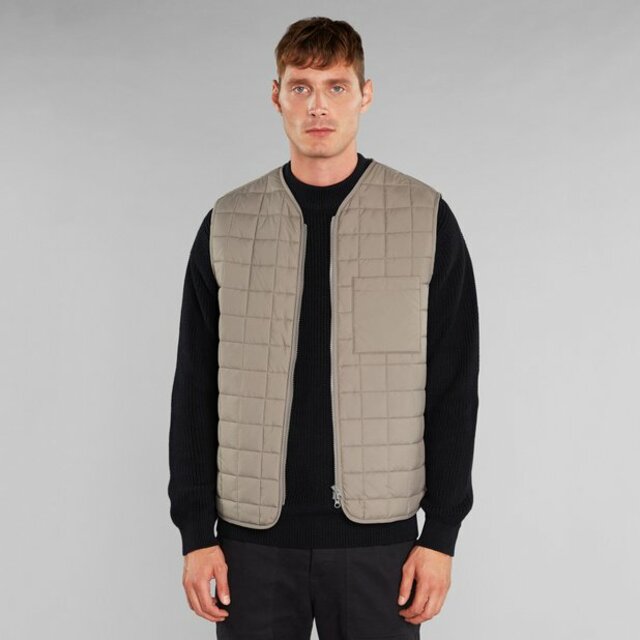 Quilted Vest Avesta Grey