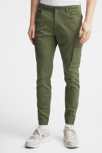 William Baxter Cargobyxor Army Cargo Trousers Grön