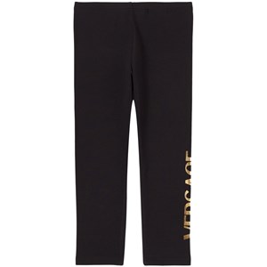 Versace Logo Detail Leggings Svarta 24 mån