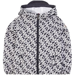 Moncler Anastasios Print Hooded Vindjacka Svart 8 år