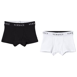 Versace 2-Pack Logo Boxershorts Svart 8 years